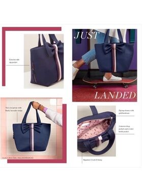 Stella & dot Crush It Bow Tote